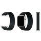 Najlonski pašček Chic (vel.L) za Apple Watch (42/44/45 mm), črn, dolžina 17 cm