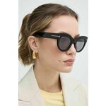 Sončna očala Tom Ford ženska, črna barva, FT1063_5101C - črna. Sončna očala iz kolekcije Tom Ford. Model z enobarvnimi stekli in okvirji iz plastike. Ima filter UV 400.