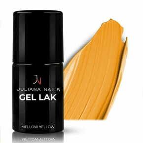 Juliana Nails Gel Lak Mellow Yellow rumena oranžna No.621 6ml