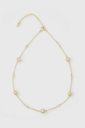 Ogrlica Lauren Ralph Lauren - zlata. Ogrlica iz kolekcije Lauren Ralph Lauren. Model izdelan iz kovine.