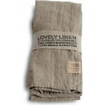 Lovely Linen 4-delni set kuhinjskih servet - Natural Beige