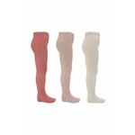 Otroške žabice Konges Sløjd 3-pack roza barva - roza. Otroški hlačne nogavice iz kolekcije Konges Sløjd. Model izdelan iz elastičnega materiala.