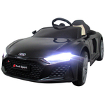 Audi R8 Športni črni avtomobil na baterije EVA usnjeni pilot