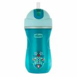 Chicco Športni termo vrč s slamico 266 ml modri 14m+