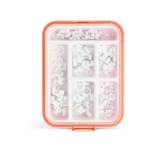 Handy izbor objemk za pritrjevanje kablov - 5-10 mm - 125 kosov - s plastičnim organizatorjem