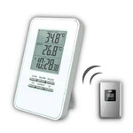 WEBHIDDENBRAND Solight TE44 brezžični termometer, temperatura, čas, alarm, bel