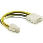 Delock adapter DC 4pin - Molex M 0,15m 82391