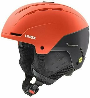 UVEX Stance Mips Fierce Red/Black Mat 58-62 cm Smučarska čelada