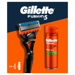 Gillette Darilni komplet brivnika in gela Fusion Fusion