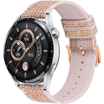 BStrap Glitter pašček za Huawei Watch 3 / 3 Pro, golden red