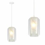Toolight stropna viseča svetilka APP909-1CP Marmor