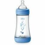 CHICCO Perfect5 silikonska steklenička za dojenčke 240 ml fant