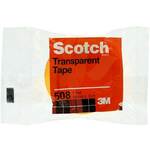 3M Lepilni trak prozoren, 19 mm x 33 m, v vrečki UU0107-3551-0