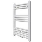 vidaXL Kopalniški cevni radiator za centralno ogrevanje raven 500x764 mm