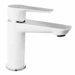 Ferro Armatura za umivalnik ADORE WHITE krom/white (bela)