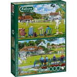 Jumbo FALCON Puzzle Šport na prostem 2x1000 kosov
