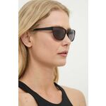 Sončna očala Guess ženska, črna barva, GU7903_5701A - črna. Sončna očala iz kolekcije Guess. Model z enobarvnimi stekli in okvirji iz kovine. Ima filter UV 400.