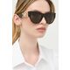 Sončna očala Versace ženski, rjava barva - rjava. Sončna očala iz kolekcije Versace. Model z enobarvnimi stekli in okvirji iz kombinacije kovine in plastike. Ima filter UV 400. Visokokakovosten izdelek, izdelan v Italiji.
