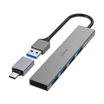 HAMA razdelilnik Hub, 4 vrata, USB 3.2 Gen, 5 Gbit/s, 00200141