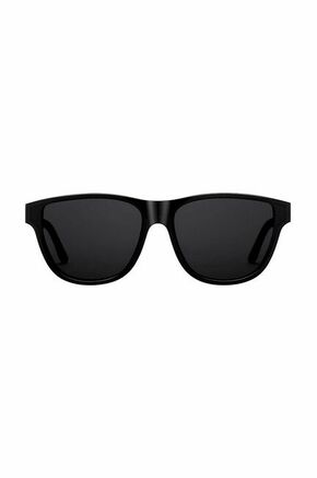 Sončna očala Daniel Wellington črna barva - črna. Sončna očala iz kolekcije Daniel Wellington. Model z enobarvnimi stekli in okvirji iz plastike. Ima filter UV 400.