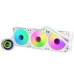 LIAN LI komplet za tekočinsko hlajenje AIO Liquid Cooler Galahad II Trinity 360 SL-INF, ARGB, bel