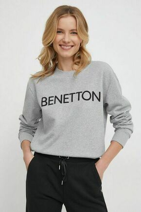 Bombažen pulover United Colors of Benetton ženska