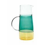 Hübsch vrč 1,3 L - zelena. Vrč iz kolekcije Hübsch. Model izdelan iz stekla.