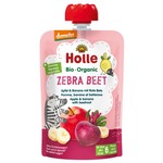 Sadni pire ZEBRA, jabolko & banana z rdečo peso, BIO (Demeter) 100g