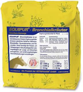 EQUIPUR - bronhialna zelišča - 1kg posoda