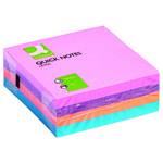 Q-Connect Blazinice 76 x 76 mm - ultra barvne, 4 barve