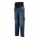 LOVE2WAIT Kargo kavbojke moder denim