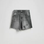 Reserved - LADIES` SHORTS - siva siva 100% BOMBAŽ 9310H-90J
