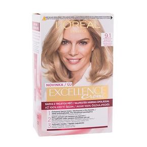 L´Oréal Paris Excellence Creme Triple Protection barva za lase za svetle lase za vse vrste las 48 ml odtenek 9