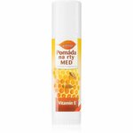 Bione Cosmetics Honey + Q10 zaščitni in regeneracijski balzam za ustnice z vitaminom E 17 ml