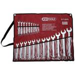 KS TOOLS 21-delni komplet odprtih očesnih ključev, kratek, 6-32mm 517.0043