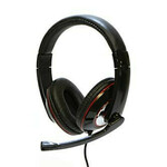 Logo HL-01 gaming slušalke, USB, črna, mikrofon