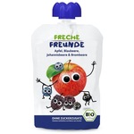 FRECHE FREUNDE BIO Jabolko, borovnica, črni ribez in robida 12 m, 100 g