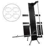 vidaXL Rezalnik za peno z aluminijastimi nogami 200 W