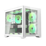 darkFlash C305 ATX, ohišje, belo, bez napajanja, ATX, mATX