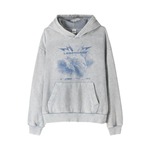 Bershka Majica temno modra / siva 24017079
