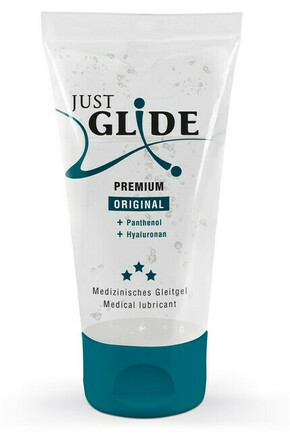 Just Glide Premium Original - veganski lubrikant na vodni osnovi (50ml)