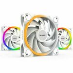 Be quiet! Bodite tiho! / ventilator Light Wings White / 120mm / PWM / visoka hitrost / 3-pack / bela
