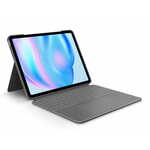 Logitech Combo Touch ovitek s tipkovnico za iPad Air 11, M2, siv, Slo g. (920-012636)