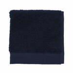 Temno modra frotirna bombažna brisača 30x30 cm Comfort – Södahl