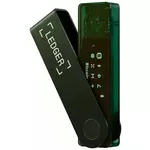 Ledger Nano X denarnica za Bitcoin in druge kriptovalute, Emerald Green