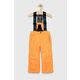 Otroške hlače za zimske športe CMP oranžna barva - oranžna. Otroški hlače iz kolekcije CMP. Model izdelan iz enobarvne tkanine.