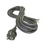 Emos S03250 priključni kabel, guma, 3×1,5 mm, črn, 5 m