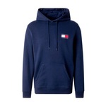 Tommy Jeans Majica 'ESSENTIAL' mornarska / svetlo rdeča / bela