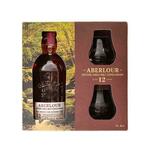 Aberlour Škotski whisky 12 let + 2 kozarca GB 0,7 l