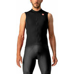Castelli Entrata Vi Sleeveless Black/Dark Gray-Ivory 3XL Brezrokavnik